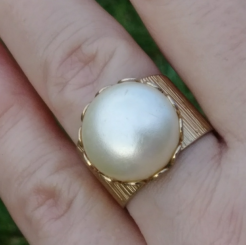 🌟Emmons Large Pearl Ring🌟